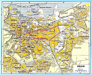 01- Plan d' Oran 1950